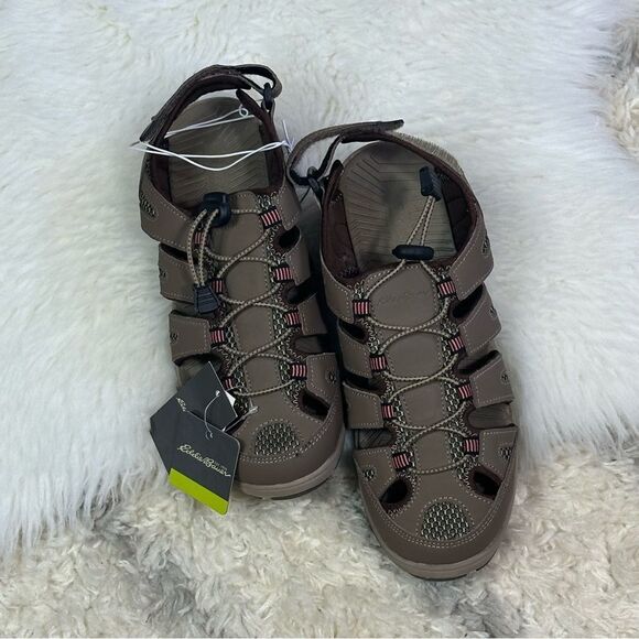 Eddie Bauer Brown Sandals - Picture 1 of 7